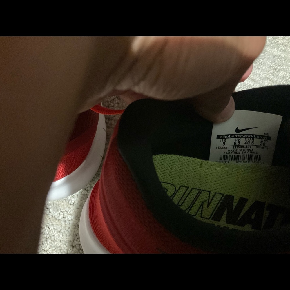 Nike running shoes